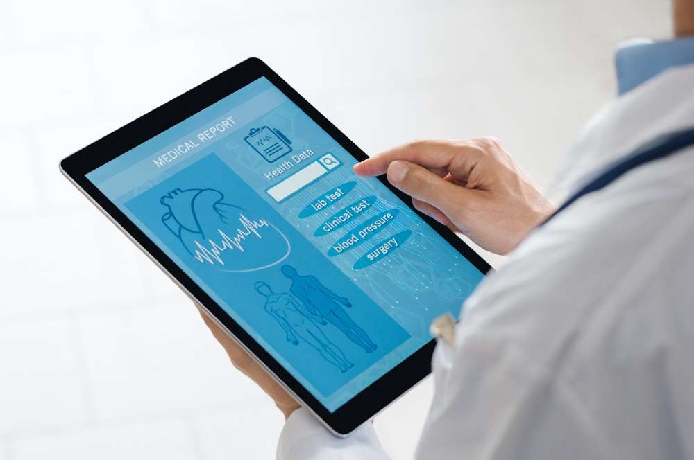 Electronic health record app