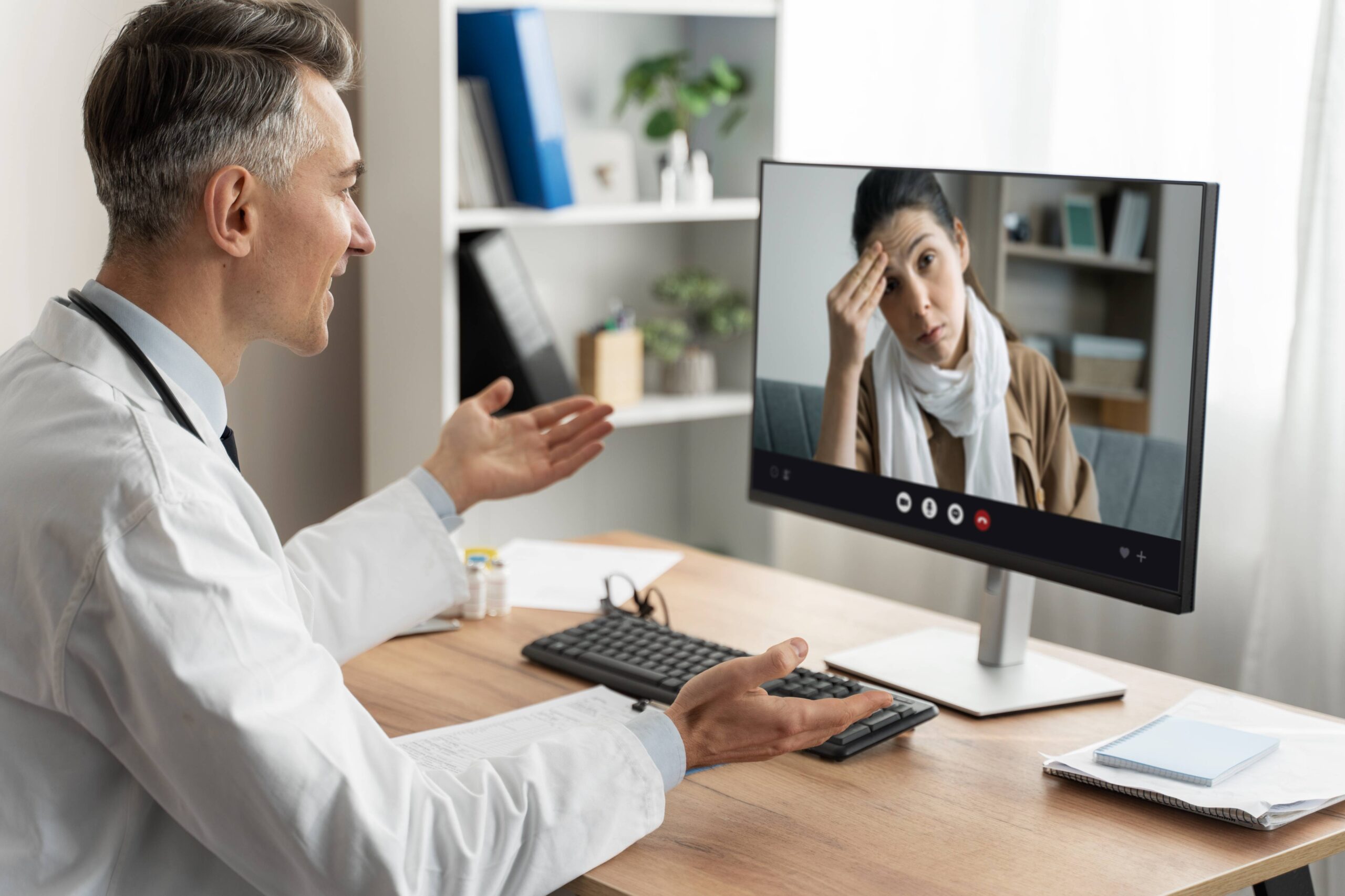 AI remote monitoring for IVF