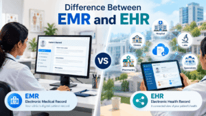 difference between emr and ehr